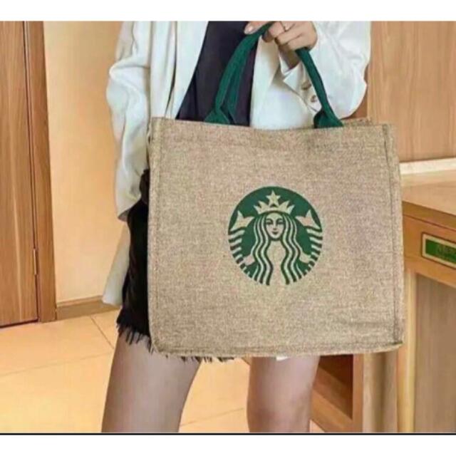 Starbucks Coffee(スターバックスコーヒー)のスターバックス スタバ トートバッグエコバッグ STARBUCKS    N6 レディースのバッグ(トートバッグ)の商品写真