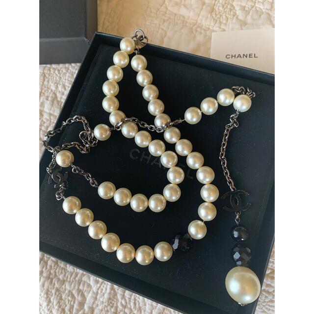 tomohiro1111♪様専用CHANEL ロングネックレス 美品 全品限定セール