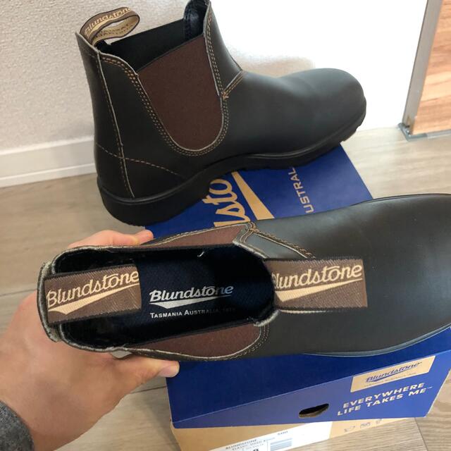 Blundstone(ブランドストーン)のUK8【極美品】ブランドストーン　ダークブラウン メンズの靴/シューズ(ブーツ)の商品写真