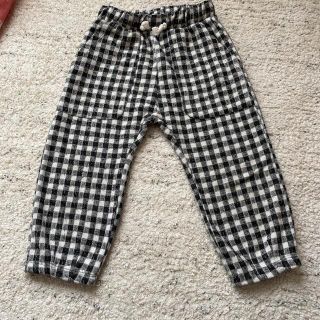 ザラキッズ(ZARA KIDS)のZARA チェック柄　パンツ　値下げ！！(パンツ/スパッツ)