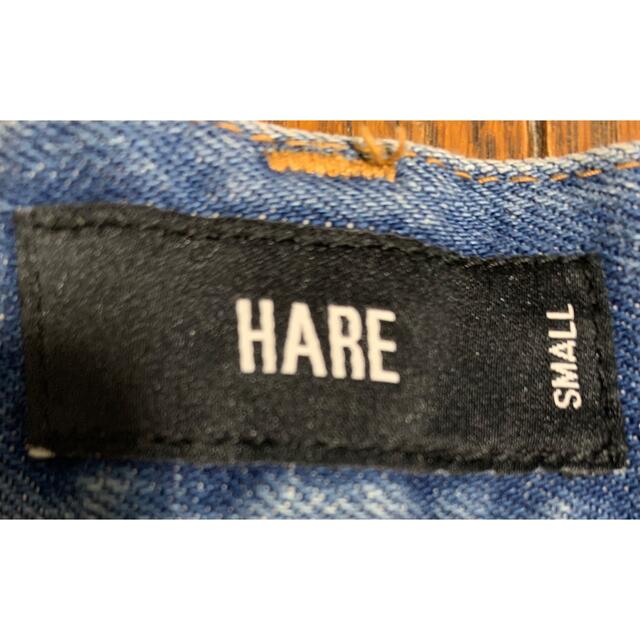 HARE(ハレ)のHARE センタースリットデニムフレアパンツ メンズのパンツ(デニム/ジーンズ)の商品写真