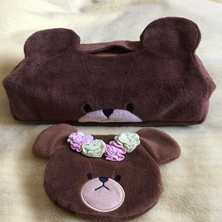 クマノガッコウ(くまのがっこう)のくまのがっこう   BOXティッシュカバー(専用)(ティッシュボックス)