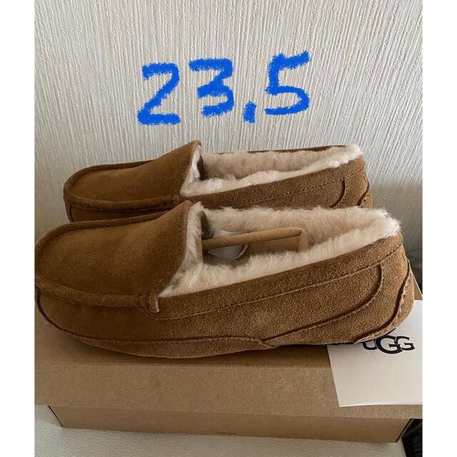 UGG アスコット モカシン チェスナット 26cm アグ　スリッポン