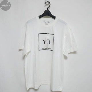 ワイスリー(Y-3)のXL 新品 21SS Y-3 スクエア ラベル グラフィック SS Tシャツ 白(Tシャツ/カットソー(半袖/袖なし))