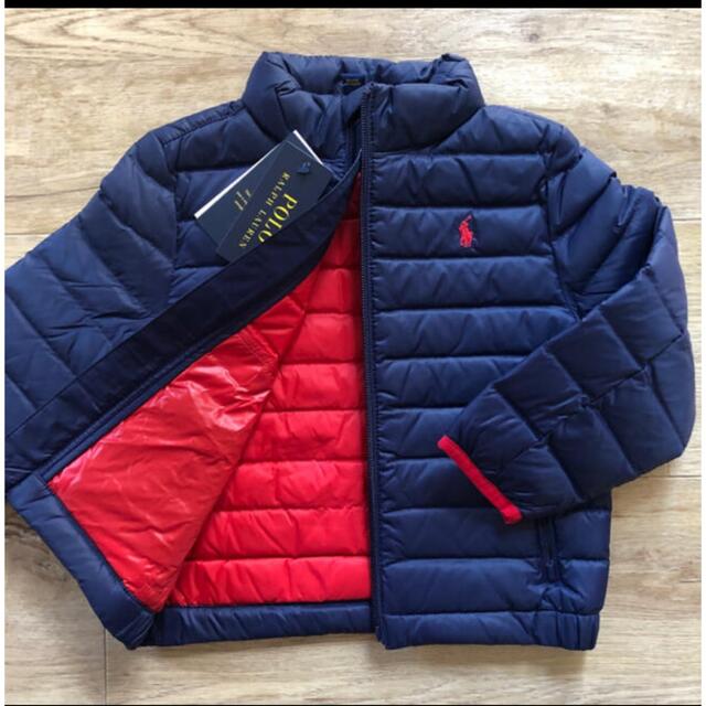 Ralph Lauren(ラルフローレン)のラルフローレン ダウン　子供服　パッカブル　キッズ　アウター　上着　100 キッズ/ベビー/マタニティのキッズ服男の子用(90cm~)(ジャケット/上着)の商品写真