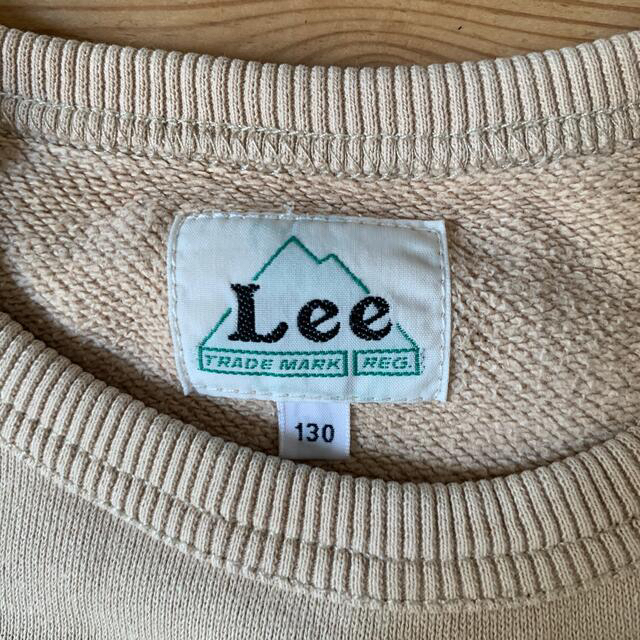 Lee(リー)のLee リー キッズ トレーナー 130 キッズ/ベビー/マタニティのキッズ服男の子用(90cm~)(Tシャツ/カットソー)の商品写真