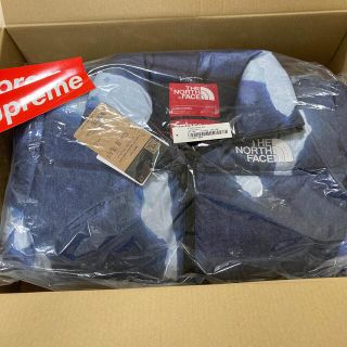 シュプリーム(Supreme)のSupreme  The North Face Nuptse Jacket 青(ダウンジャケット)