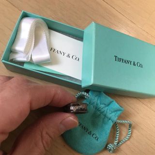 ティファニー(Tiffany & Co.)のティファニー　リング　925 シルバー　ナロー　1837(リング(指輪))