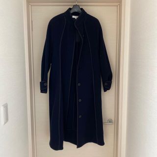 カルヴェン(CARVEN)のネイビーコート(ロングコート)