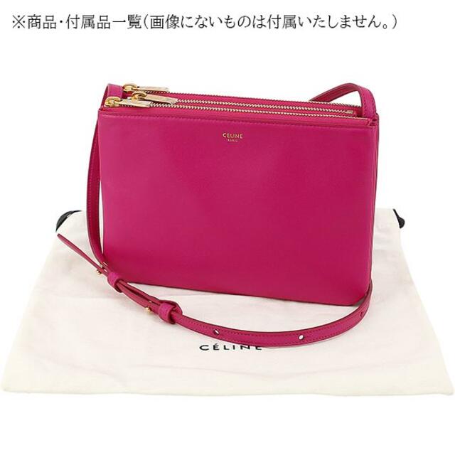 CELINE ショルダーバッグ ポシェット トリオ スモール 新品 h-g923