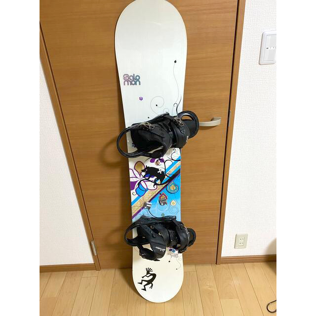 ブランド雑貨総合 ビンディング スノーボード 板 セット スキー