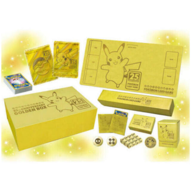 【楽天最安値に挑戦】 ポケモンゴールデンボックス25th anniversarygoldenbox Box/デッキ/パック