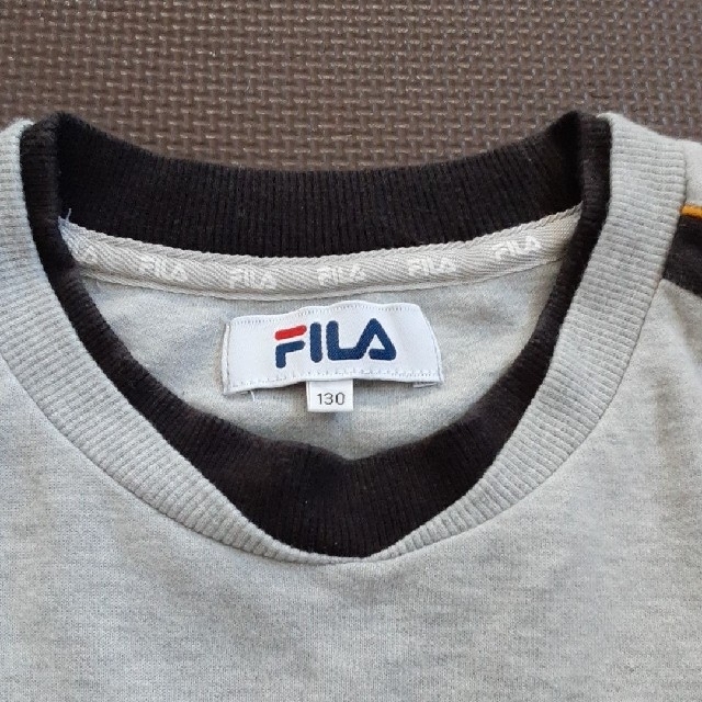 FILA(フィラ)のFILA　トレーナー　130㎝　フィラ　スウェット キッズ/ベビー/マタニティのキッズ服男の子用(90cm~)(Tシャツ/カットソー)の商品写真