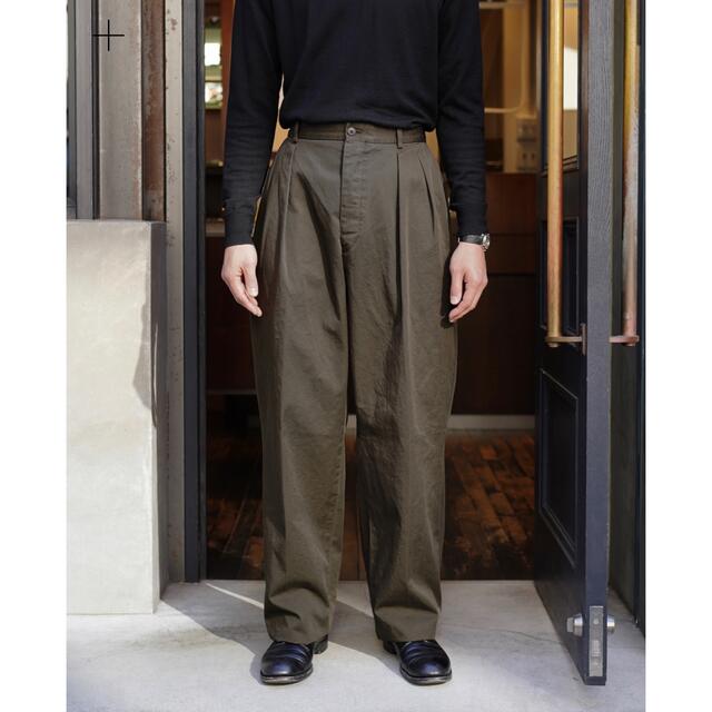 22ss NEAT Chino ニート チノ Dark Olive サイズ46 - チノパン 22ss NEAT Chino ニート チノ Dark Olive サイズ46 - チノパン