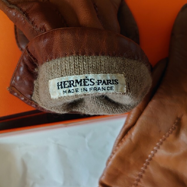 Hermes(エルメス)の最終お値下げ　HERMES　革手袋 レディースのファッション小物(手袋)の商品写真