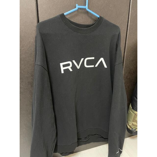 RVCA(ルーカ)のRVCA メンズ BIG RVCA CR トレーナー【2021年秋冬モデル】 メンズのトップス(スウェット)の商品写真