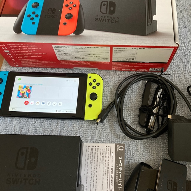 Nintendo Switch JOY-CON(L)(R)本体セット　動作品