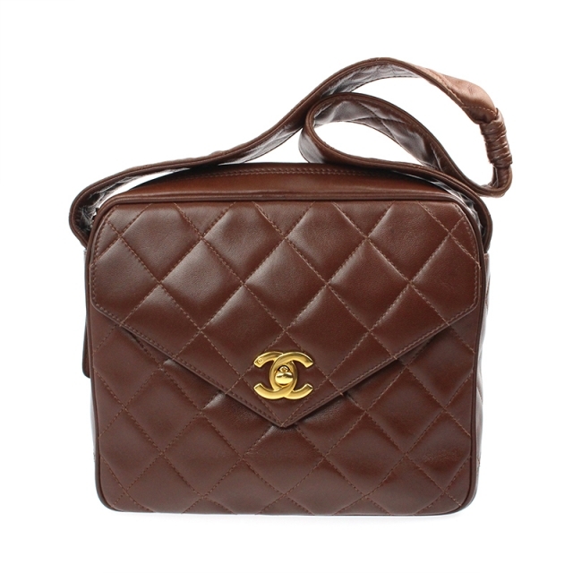 シャネル CHANEL マトラッセ ココマーク セミ ショルダーバッグ レザー シャネル CHANEL マトラッセ ココマーク セミ ショルダーバッグ レザー