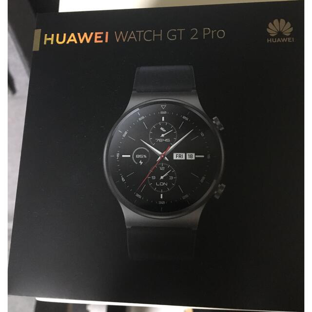 HUAWEI(ファーウェイ)のHUAWEI WATCH GT 2 Pro　スマートウォッチ スマホ/家電/カメラのスマホアクセサリー(その他)の商品写真