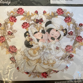 ディズニー(Disney)の新品/ 刺繍キット ミッキー ミニー ディズニー ウェディング ウェルカムボード(その他)
