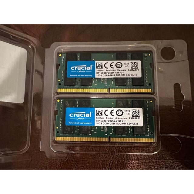 Crucial DDR4-2133 32GB メモリ