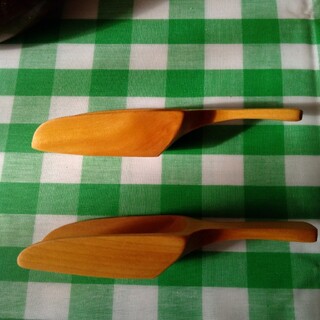 木製スプーン　2個セット(カトラリー/箸)