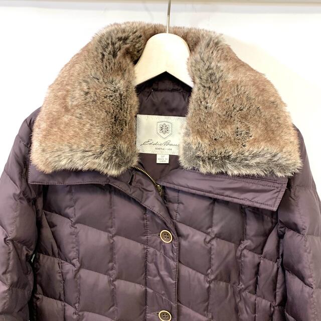 エディーバウアー×ナイジェルケーボン Eddie Bauer×NIGEL CABOURN ジャケット GEDDES PARKA 襟コヨーテファー ダウンジャケット アウター メンズ 44(S相当) カーキ