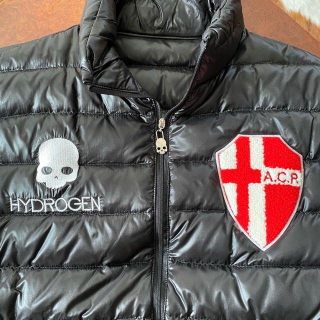 HYDROGEN - HYDROGEN ハイドロゲン 軽量 ダウンジャケット M 黒の通販