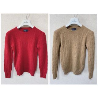 ポロラルフローレン(POLO RALPH LAUREN)のゆうパパ様専用！！正規品 POLO カシミヤ ニット セット キッズ140★(ニット)