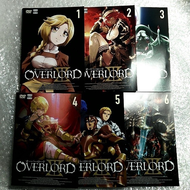 DVD「OVERLORDIII オーバーロード (第３期) 全６巻」レンタル落ち