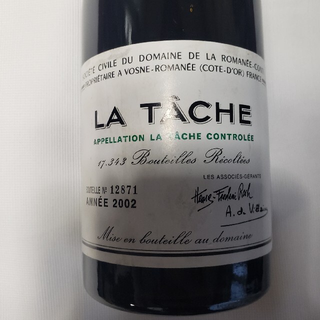 LA  TACHE 2002  No.12871