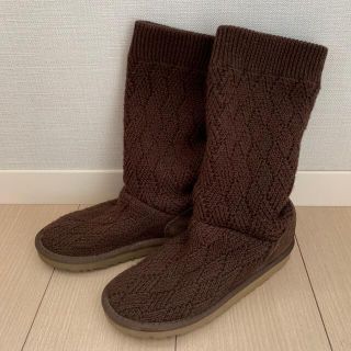 アグ(UGG)のUGG キッズ ニットブーツ 20センチ(ブーツ)