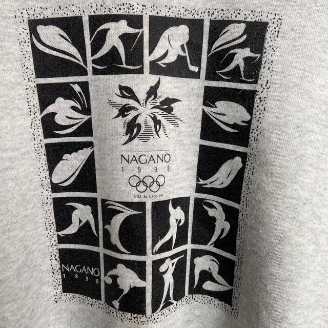 MIZUNO(ミズノ)の90's ヴィンテージ　NAGANO 1998 オリピック　ミズノ USA古着 メンズのトップス(スウェット)の商品写真