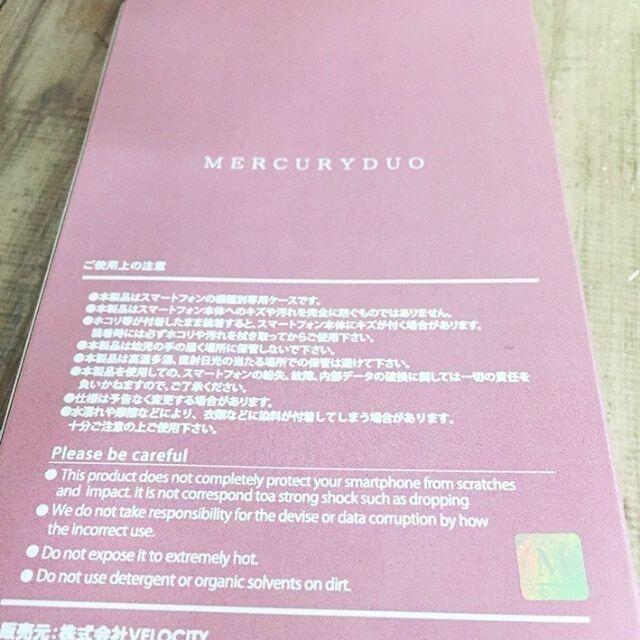 MERCURYDUO(マーキュリーデュオ)のマーキュリーデュオ iPhoneXR  スマホケース  スマホ/家電/カメラのスマホアクセサリー(iPhoneケース)の商品写真