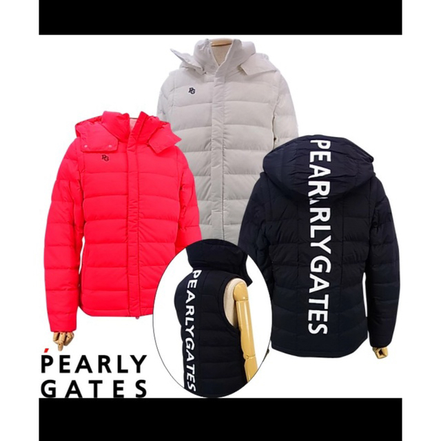 PEARLY GATES(パーリーゲイツ)の【値下げ】PEARLY GATES パーリーゲイツ ダウンジャケット スポーツ/アウトドアのゴルフ(ウエア)の商品写真