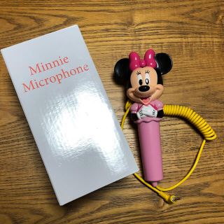 ディズニー(Disney)のdwe 非売品　ミニーマイクロフォン　マイク(知育玩具)