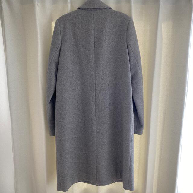 Theory luxe - 38サイズ セオリーリュクス チェスターコート グレー