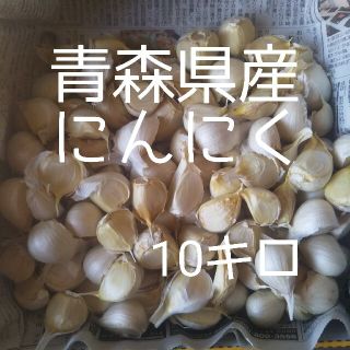 青森県産にんにく１０キロ(野菜)