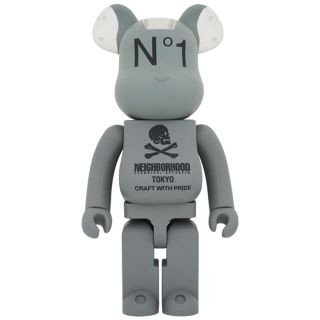 ネイバーフッド(NEIGHBORHOOD)のBE@RBRICK NEIGHBORHOOD GRAY 1000％　ベアブリック(その他)