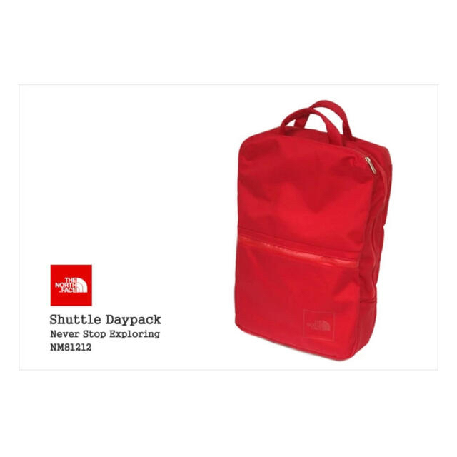 THE NORTH FACE(ザノースフェイス)のTHE NORTH FACE SHUTTLE DAYPACK NM81212 メンズのバッグ(バッグパック/リュック)の商品写真