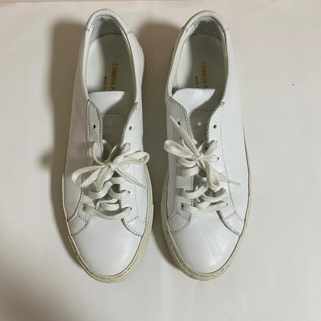 COMMON PROJECTS(コモンプロジェクト)のCommon project Achilles low white 39 メンズの靴/シューズ(スニーカー)の商品写真