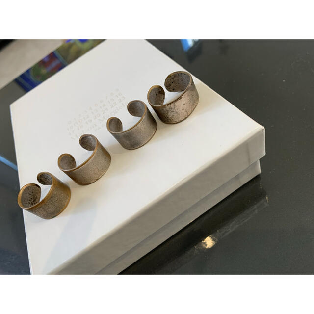Maison Margiela 4連シルバーリング www.campilusa.pt