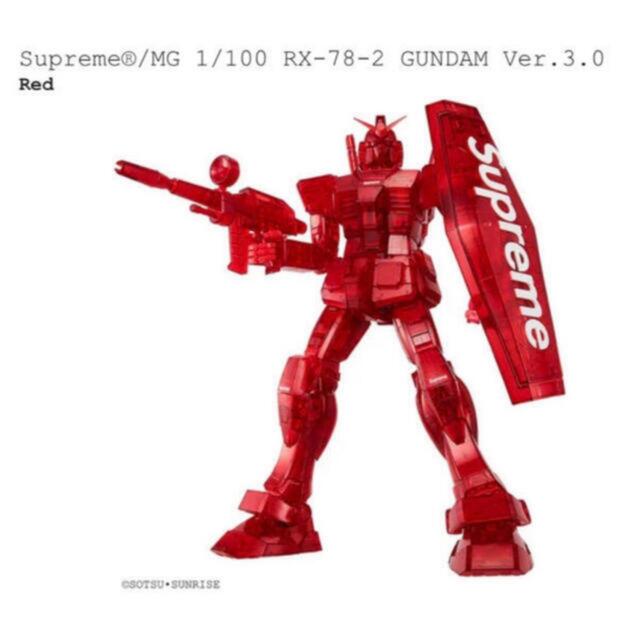 Supreme®/MG 1/100 RX-78-2 GUNDAM Ver.3.0おもちゃ/ぬいぐるみ