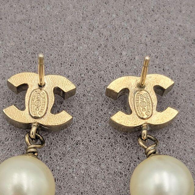 CHANEL - 確実正規品 シャネル パール ピアスの通販 by きなこ