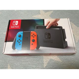 ニンテンドースイッチ(Nintendo Switch)のNintendo Switch ネオンブルー/ ネオンレッド 中古(家庭用ゲーム機本体)