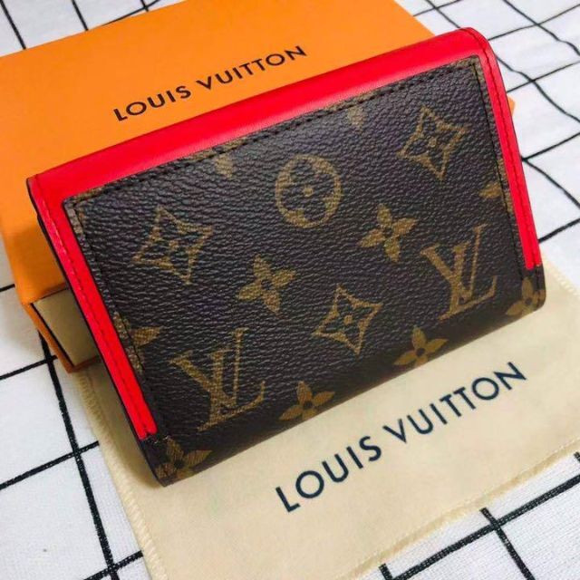 極美品】 L V・ルイヴィトン 財布 フロール コンパクト モノグラム