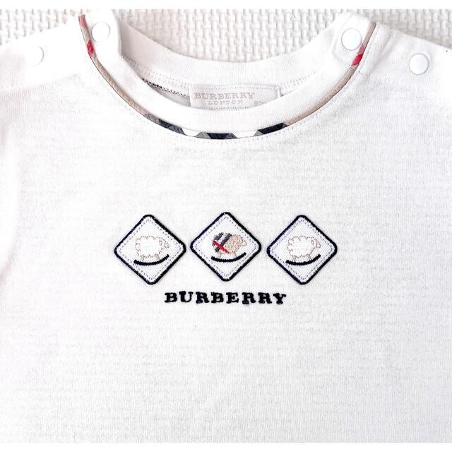 BURBERRY(バーバリー)の★バーバリー★BURBERRY★半袖Tシャツ★80 キッズ/ベビー/マタニティのベビー服(~85cm)(Ｔシャツ)の商品写真