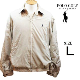 ポロゴルフ(Polo Golf)のPOLO GOLF　スイングトップ　ベージュ　Ｌ(ブルゾン)