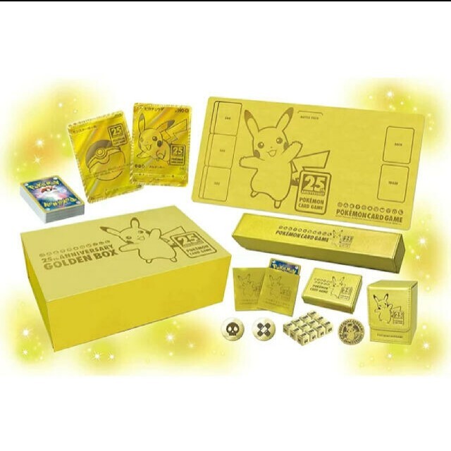 今季ブランド ポケモン BOX GOLDEN ANNIVERSARY ポケモンカード25th 2BOX - Box/デッキ/パック