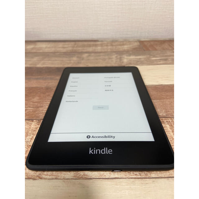Kindle Paperwhite 防水wifi 8GB ブラック広告無し スマホ/家電/カメラのPC/タブレット(電子ブックリーダー)の商品写真